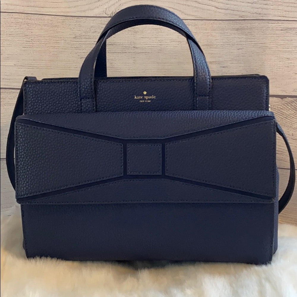 Kate Spade Navy Blue Shoulder Purse